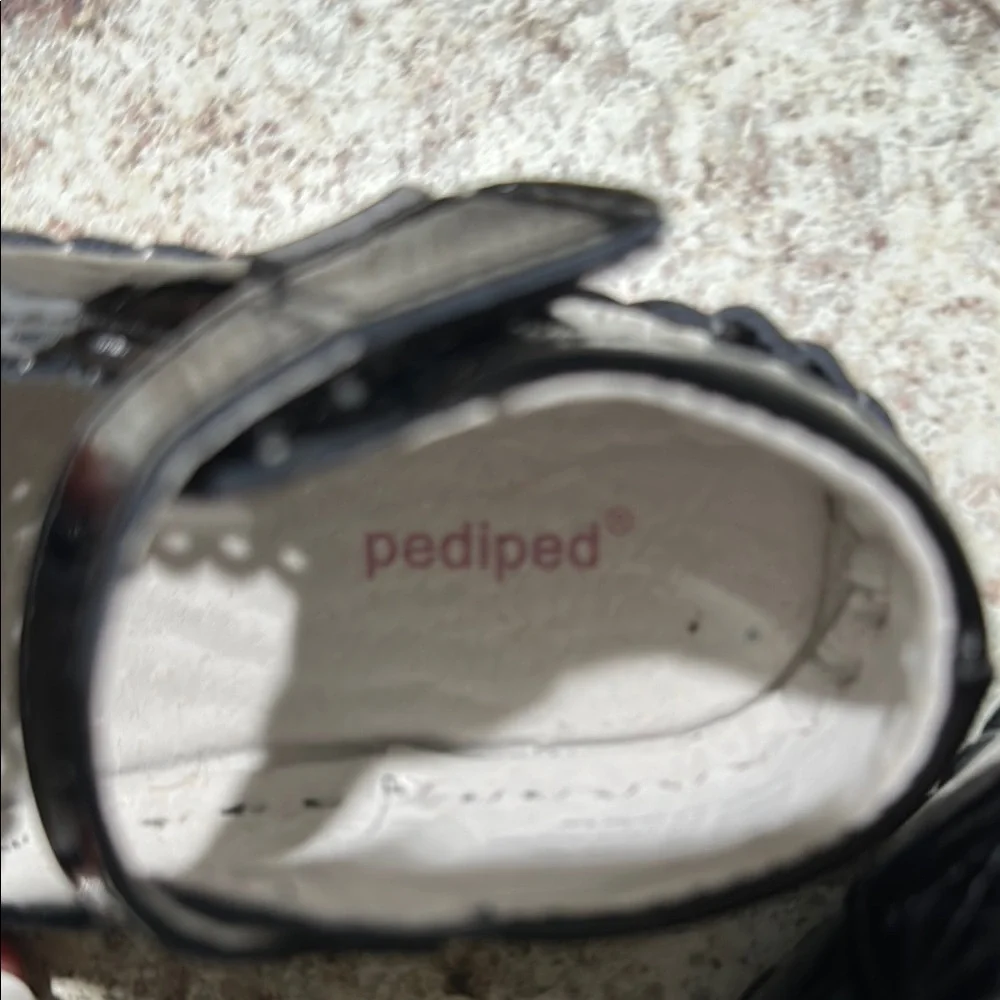 Black Patent Leather Pediped Isabella 18-24m